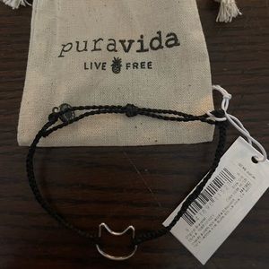 Pura vida cat bracelet